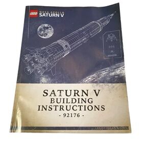 Lego Booklet Nasa Apollo Saturn V Building Instructions 92176